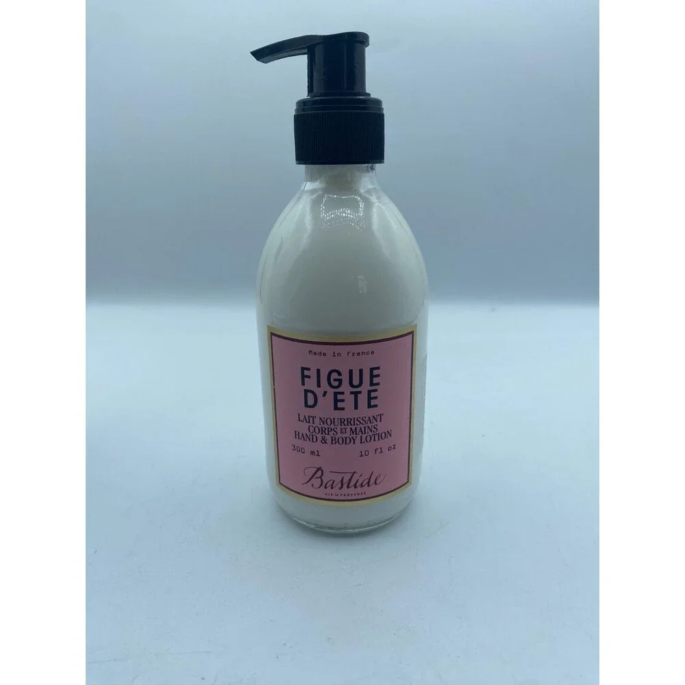 BASTIDE Figue D'ete Hand & Body Lotion 300ml 10 fl oz Glass Bottle France